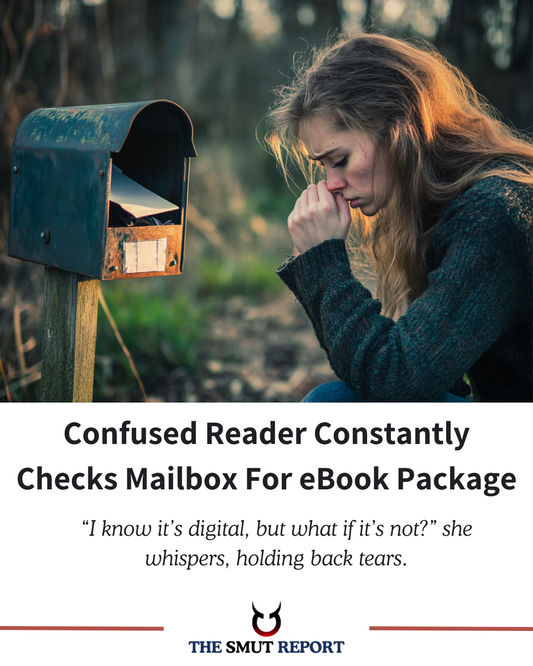 Confused Reader Constantly Checks Mailbox For eBook Package