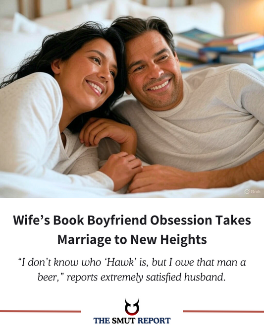 Wife’s Book Boyfriend Obsession Takes Marriage to New Heights
