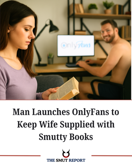 Man Launches OnlyFans to Keep Wife Supplied with Smutty Books