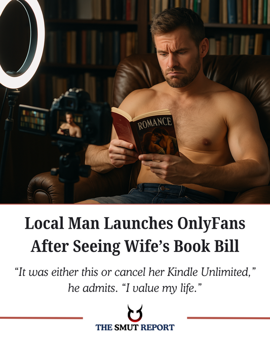 Local Man Launches OnlyFans After Seeing Wife’s Book Bill