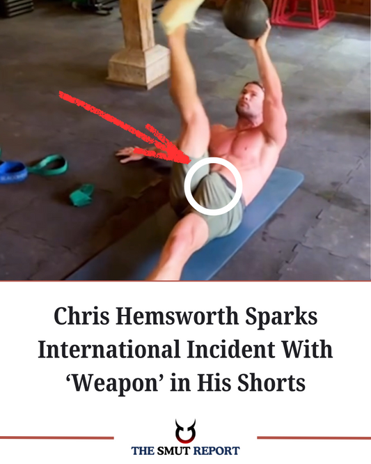 Chris Hemsworth Sparks International Incident With Weapon in His Shorts