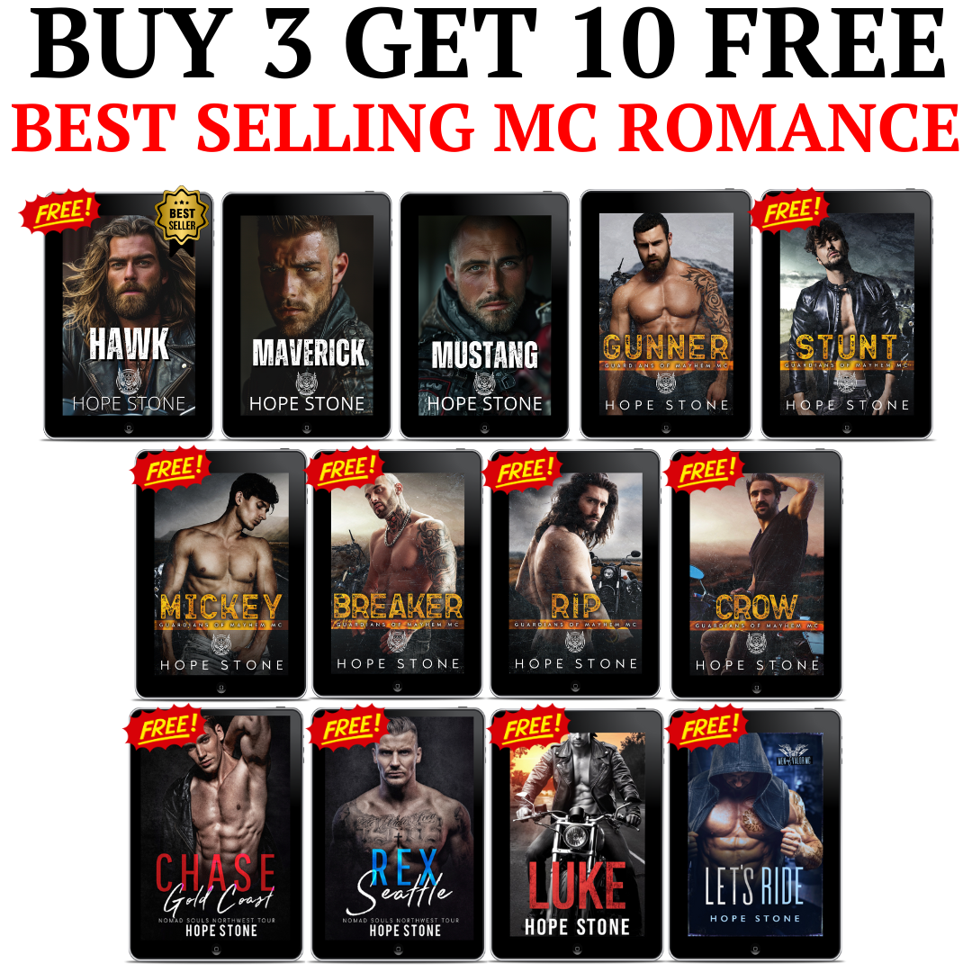 BUY 3 GET 10 FREE | Guardians Of Mayhem MC (Books 1-9) + 4 Bonus eBooks (VIP EXCLUSIVE)