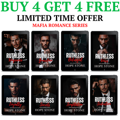 BUY 4 GET 4 FREE | Vengeance & Vows Mafia Romance Series Bundle | Books 1 - 8 (EBOOKS)