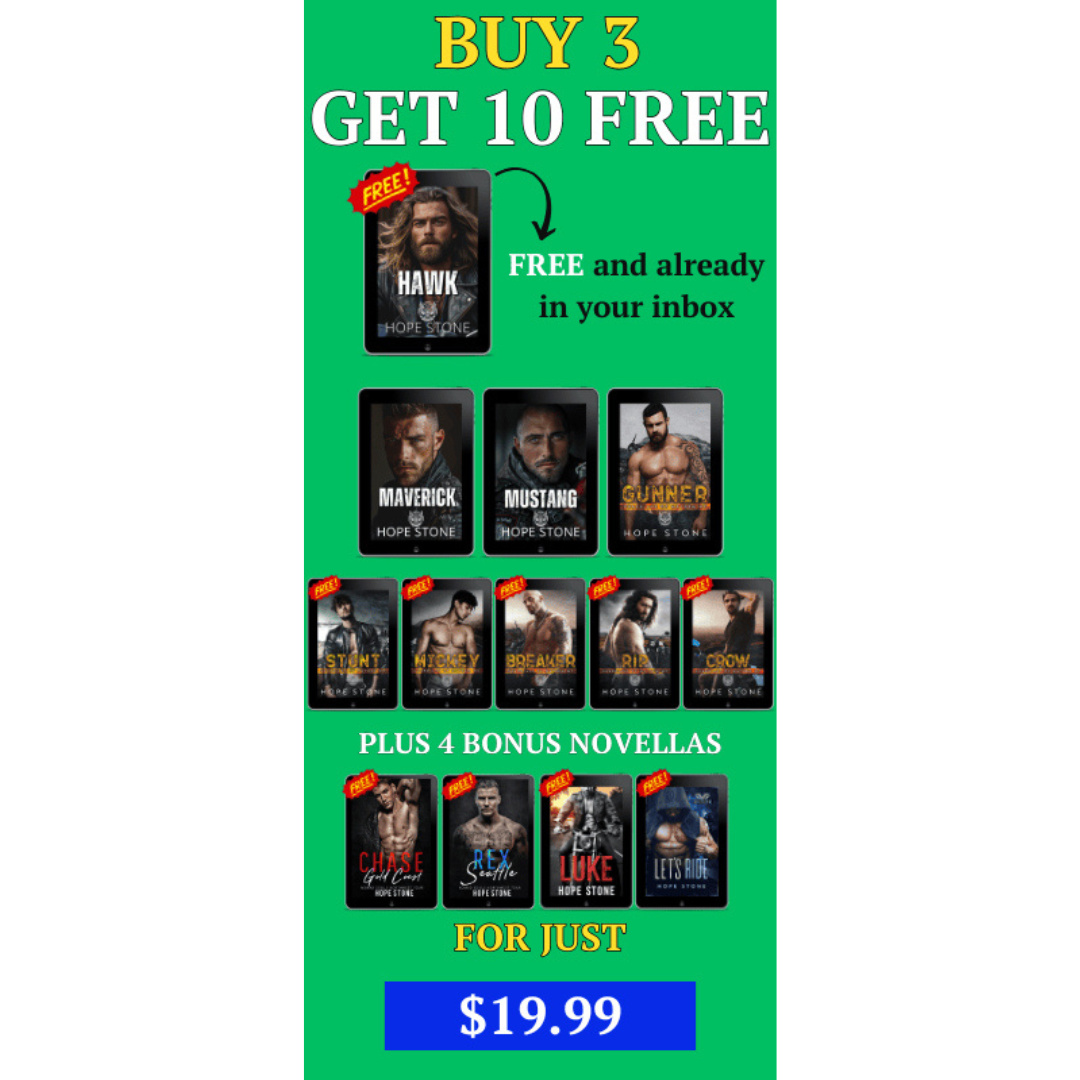 BUY 3 GET 10 FREE | Guardians Of Mayhem MC (Books 1-9) + 4 Bonus eBooks (VIP EXCLUSIVE)