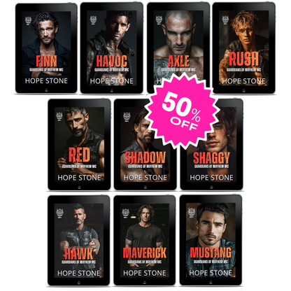 50% OFF | Guardians of Mayhem MC | Books 1-10 | EBOOKS (Exclusive 2nd Editions)